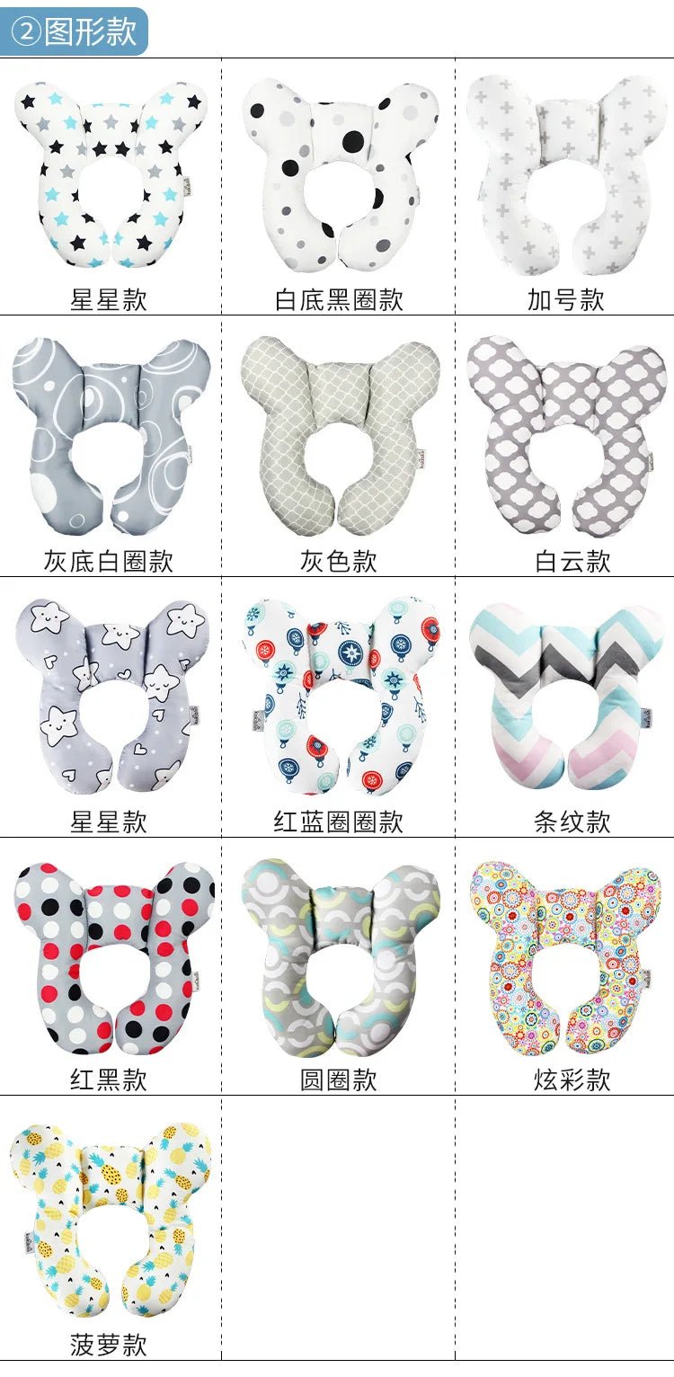 New Baby Pillow Protective Travel Car Seat Head Neck Support Pillows Newborn Children U Shape Headrest Toddler Cushion 0 - 3 Years - RELUX.STORENew Baby Pillow Protective Travel Car Seat Head Neck Support Pillows Newborn Children U Shape Headrest Toddler Cushion 0 - 3 Years