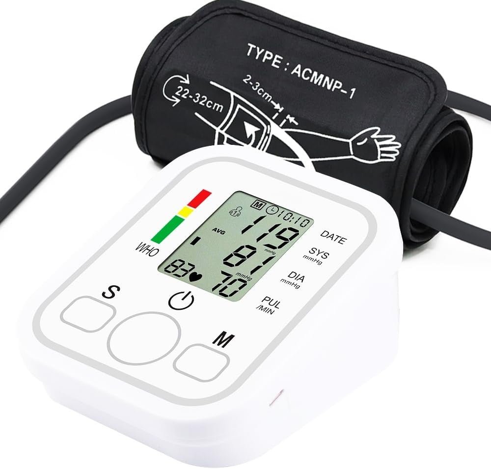 “New Blood Pressure Monitor – Accurate Digital Arm & Wrist BP Monitor for Home & Healthcare” - RELUX.STORE