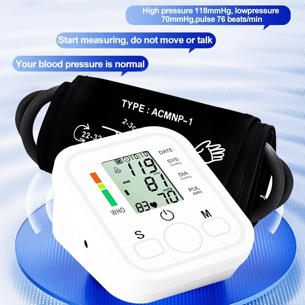 “New Blood Pressure Monitor – Accurate Digital Arm & Wrist BP Monitor for Home & Healthcare” - RELUX.STORE