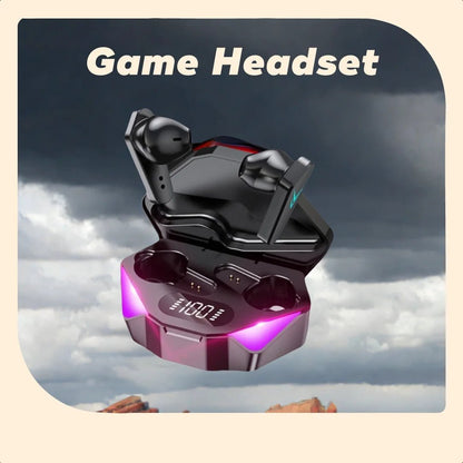 "New Bluetooth Wireless Gamer Earphones – Low Latency In - Ear Headset with Mic, Hands - Free Gaming Earbuds" - RELUX.STORE