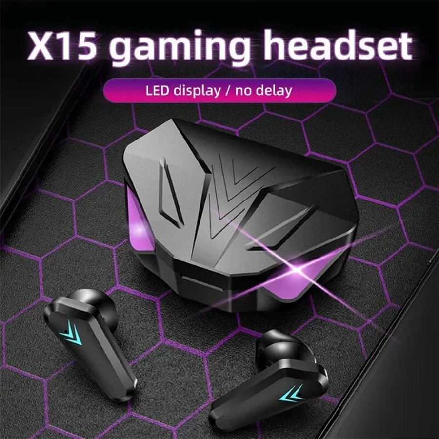 "New Bluetooth Wireless Gamer Earphones – Low Latency In - Ear Headset with Mic, Hands - Free Gaming Earbuds" - RELUX.STORE