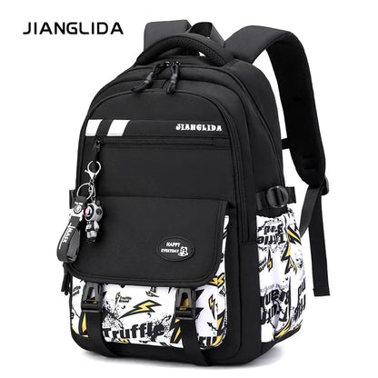 NEW Children Orthopedics School Bags Kids Backpack In Primary Schoolbag For Teenager Boys Waterproof Backpacks Book Bag mochila - RELUX.STORE