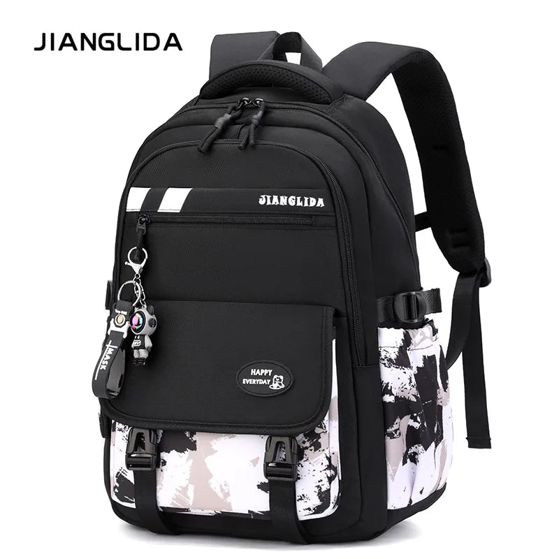 NEW Children Orthopedics School Bags Kids Backpack In Primary Schoolbag For Teenager Boys Waterproof Backpacks Book Bag mochila - RELUX.STORE