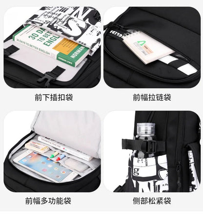 NEW Children Orthopedics School Bags Kids Backpack In Primary Schoolbag For Teenager Boys Waterproof Backpacks Book Bag mochila - RELUX.STORE