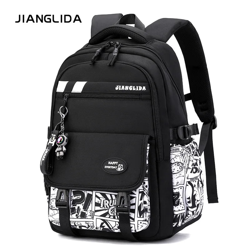 NEW Children Orthopedics School Bags Kids Backpack In Primary Schoolbag For Teenager Boys Waterproof Backpacks Book Bag mochila - RELUX.STORE