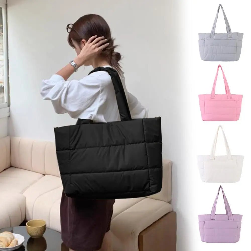 New Large Capacity Tote Bag Versatile Handbag for Women Commuting Bag Messenger Shoulder Bag Multiple Pockets Mummy Bag - RELUX.STORE