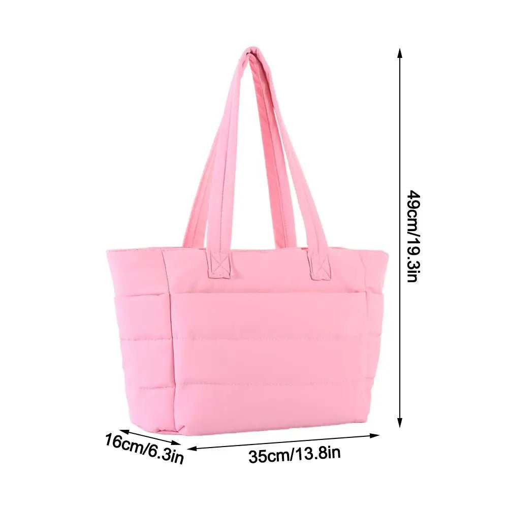 New Large Capacity Tote Bag Versatile Handbag for Women Commuting Bag Messenger Shoulder Bag Multiple Pockets Mummy Bag - RELUX.STORE