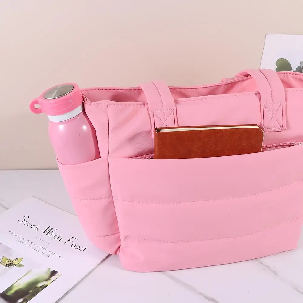 New Large Capacity Tote Bag Versatile Handbag for Women Commuting Bag Messenger Shoulder Bag Multiple Pockets Mummy Bag - RELUX.STORE