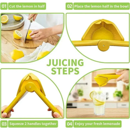 New Manual Lemon Fruit Juicer Easy To Squeeze Manual Juicer Juicer Kitchen Juice Squeezer Kitchen Gadgets Lemon Squeezer - RELUX.STORE