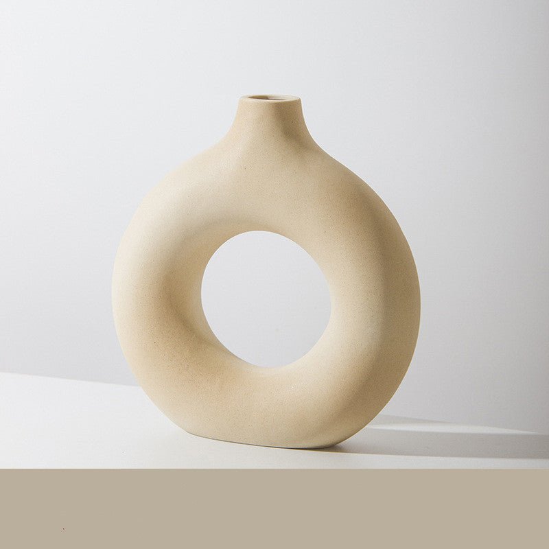 New Style Biscuit Vase Frosted Particle Flower Arranging Device - RELUX.STORE