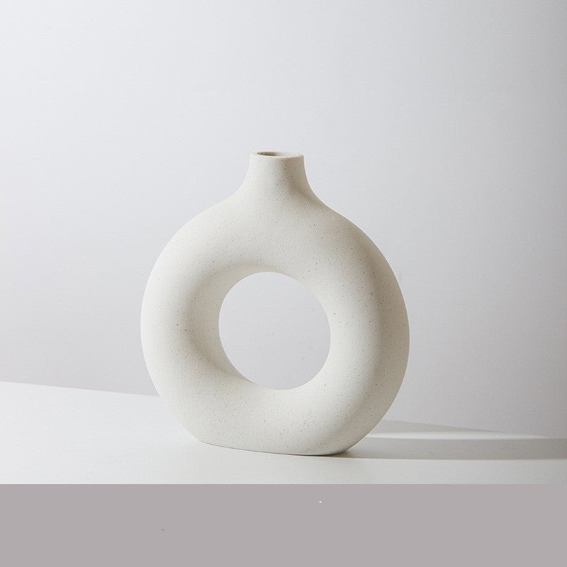 New Style Biscuit Vase Frosted Particle Flower Arranging Device - RELUX.STORE