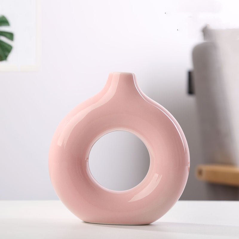 New Style Biscuit Vase Frosted Particle Flower Arranging Device - RELUX.STORE