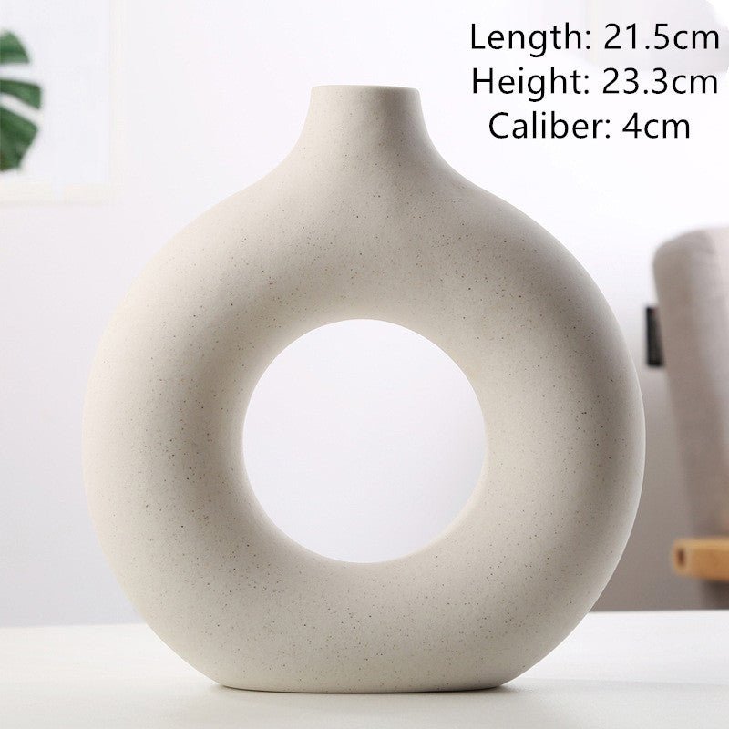 New Style Biscuit Vase Frosted Particle Flower Arranging Device - RELUX.STORE