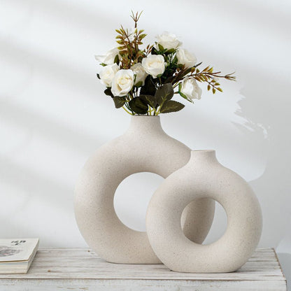 New Style Biscuit Vase Frosted Particle Flower Arranging Device - RELUX.STORE