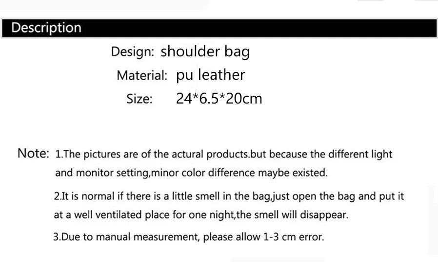 New Trendy and Fashionable Shoulder Underarm Bag PU Leather Solid Color Tote Handbag Luxury Brand Female Portable Shoulder Bag - RELUX.STORE