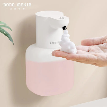 New Wall Mounted Automatic Soap Dispenser Foam Smart Hand Washing Machine 500ml Liquid Rechargeable Bathroom Induction Sensor - RELUX.STORE