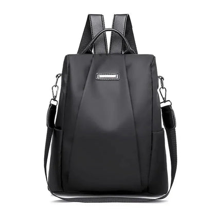 New women's casual multifunctional backpack solid color women's backpack fashionable detachable portable shoulder strap - RELUX.STORE