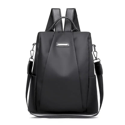 New women's casual multifunctional backpack solid color women's backpack fashionable detachable portable shoulder strap - RELUX.STORE