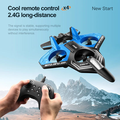 New YP3 Glider Flying Helicopter RC Hobby Jet Plane 2.4G Stunt Remote Control Foam Fighter Airplane Toy Drone With Light - RELUX.STORE