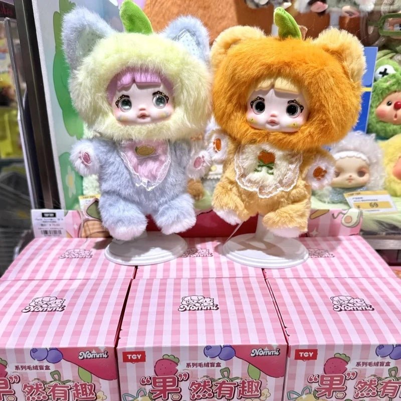 "Nommi V3 Dream Eyes Blind Box – Interesting Fruits Series Plush Doll Keychain & Mystery Vinyl Figure Gift" 🧸🍓✨ - RELUX.STORE