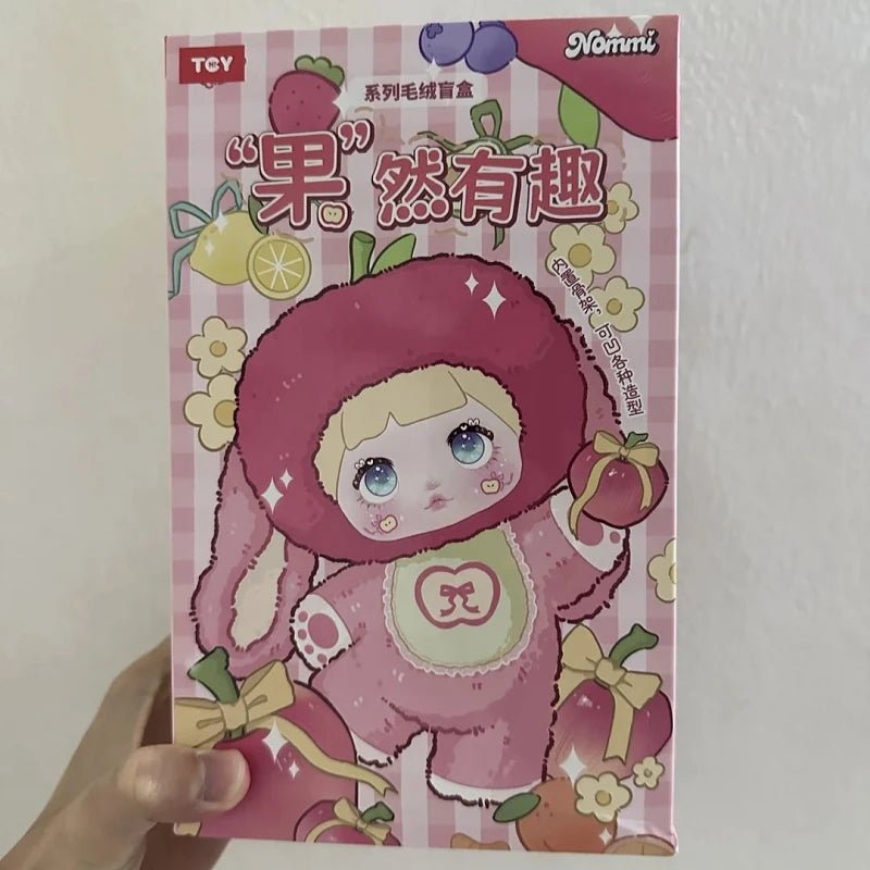 "Nommi V3 Dream Eyes Blind Box – Interesting Fruits Series Plush Doll Keychain & Mystery Vinyl Figure Gift" 🧸🍓✨ - RELUX.STORE