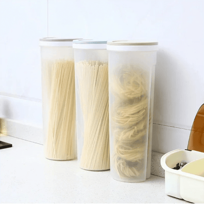 Noodles Sealed Can Kitchen Accessories Food Grade Plastic Kitchen Storage & Organization Quantitative Divided Can Storage Box - RELUX.STORE