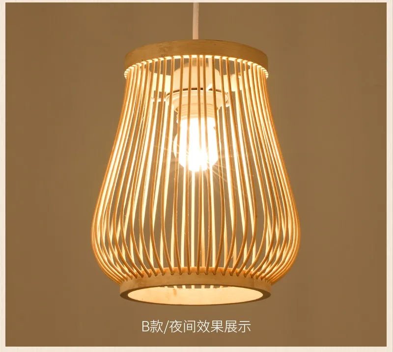 💡 "Nordic Bamboo Chandelier Pendant Light – Luxury Modern Hanging Lamp for Dining Room, Living Room, Bedroom & Indoor Home Décor" - RELUX.STORE