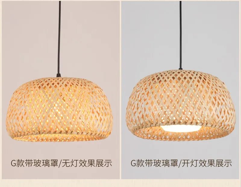 💡 "Nordic Bamboo Chandelier Pendant Light – Luxury Modern Hanging Lamp for Dining Room, Living Room, Bedroom & Indoor Home Décor" - RELUX.STORE