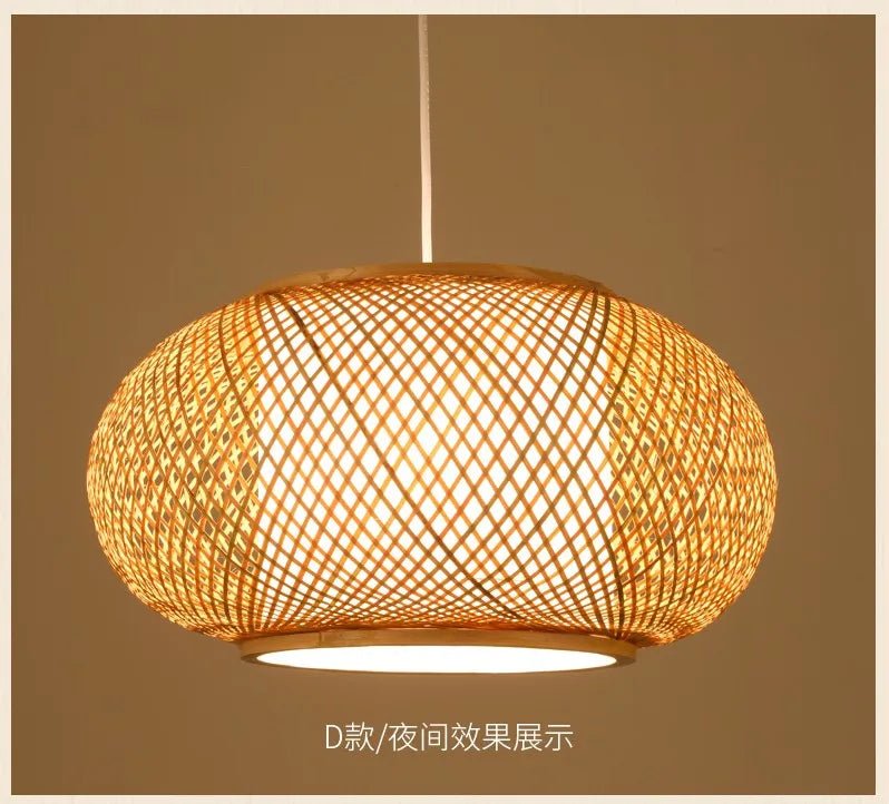 💡 "Nordic Bamboo Chandelier Pendant Light – Luxury Modern Hanging Lamp for Dining Room, Living Room, Bedroom & Indoor Home Décor" - RELUX.STORE