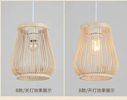 💡 "Nordic Bamboo Chandelier Pendant Light – Luxury Modern Hanging Lamp for Dining Room, Living Room, Bedroom & Indoor Home Décor" - RELUX.STORE
