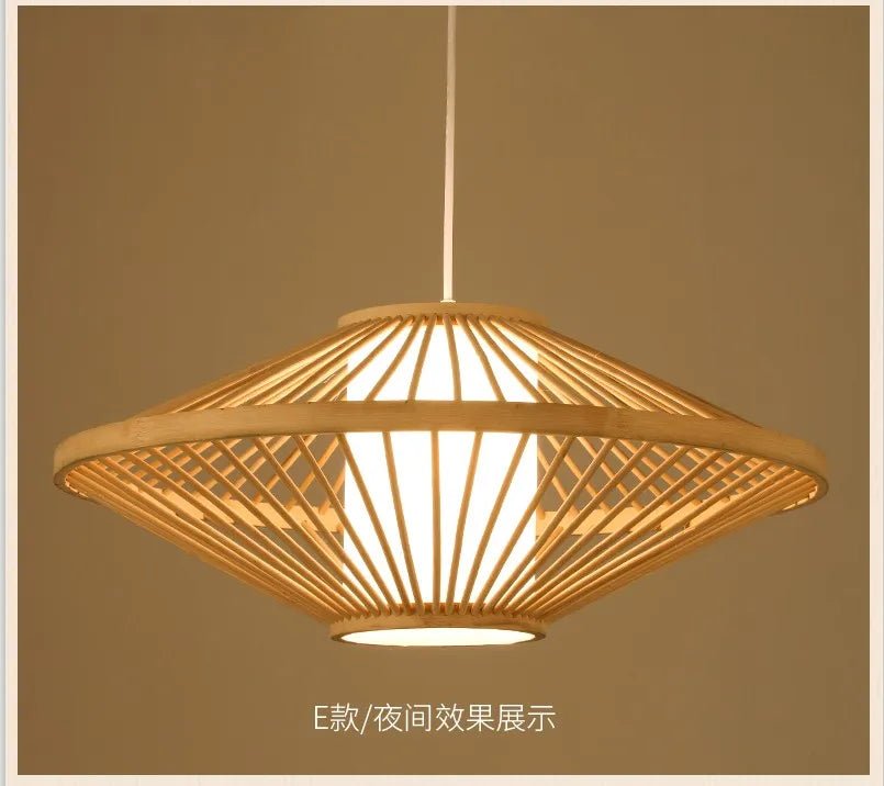 💡 "Nordic Bamboo Chandelier Pendant Light – Luxury Modern Hanging Lamp for Dining Room, Living Room, Bedroom & Indoor Home Décor" - RELUX.STORE