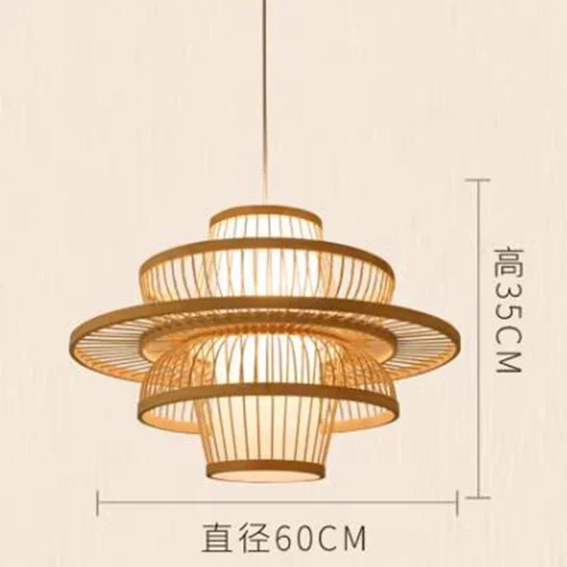 💡 "Nordic Bamboo Chandelier Pendant Light – Luxury Modern Hanging Lamp for Dining Room, Living Room, Bedroom & Indoor Home Décor" - RELUX.STORE