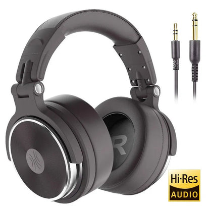 "Oneodio Wired Over - Ear Headphones – Professional Studio DJ Headset with Microphone, Hi - Res Audio for Music & Phone Monitoring" - RELUX.STORE