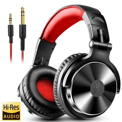 "Oneodio Wired Over - Ear Headphones – Professional Studio DJ Headset with Microphone, Hi - Res Audio for Music & Phone Monitoring" - RELUX.STORE