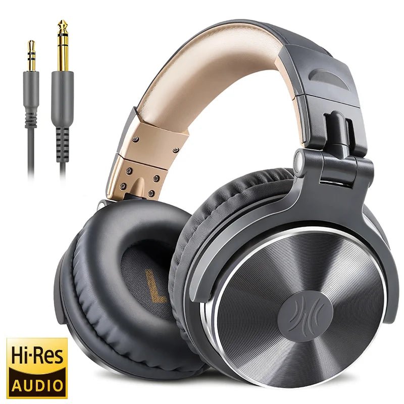 "Oneodio Wired Over - Ear Headphones – Professional Studio DJ Headset with Microphone, Hi - Res Audio for Music & Phone Monitoring" - RELUX.STORE