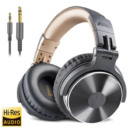 "Oneodio Wired Over - Ear Headphones – Professional Studio DJ Headset with Microphone, Hi - Res Audio for Music & Phone Monitoring" - RELUX.STORE