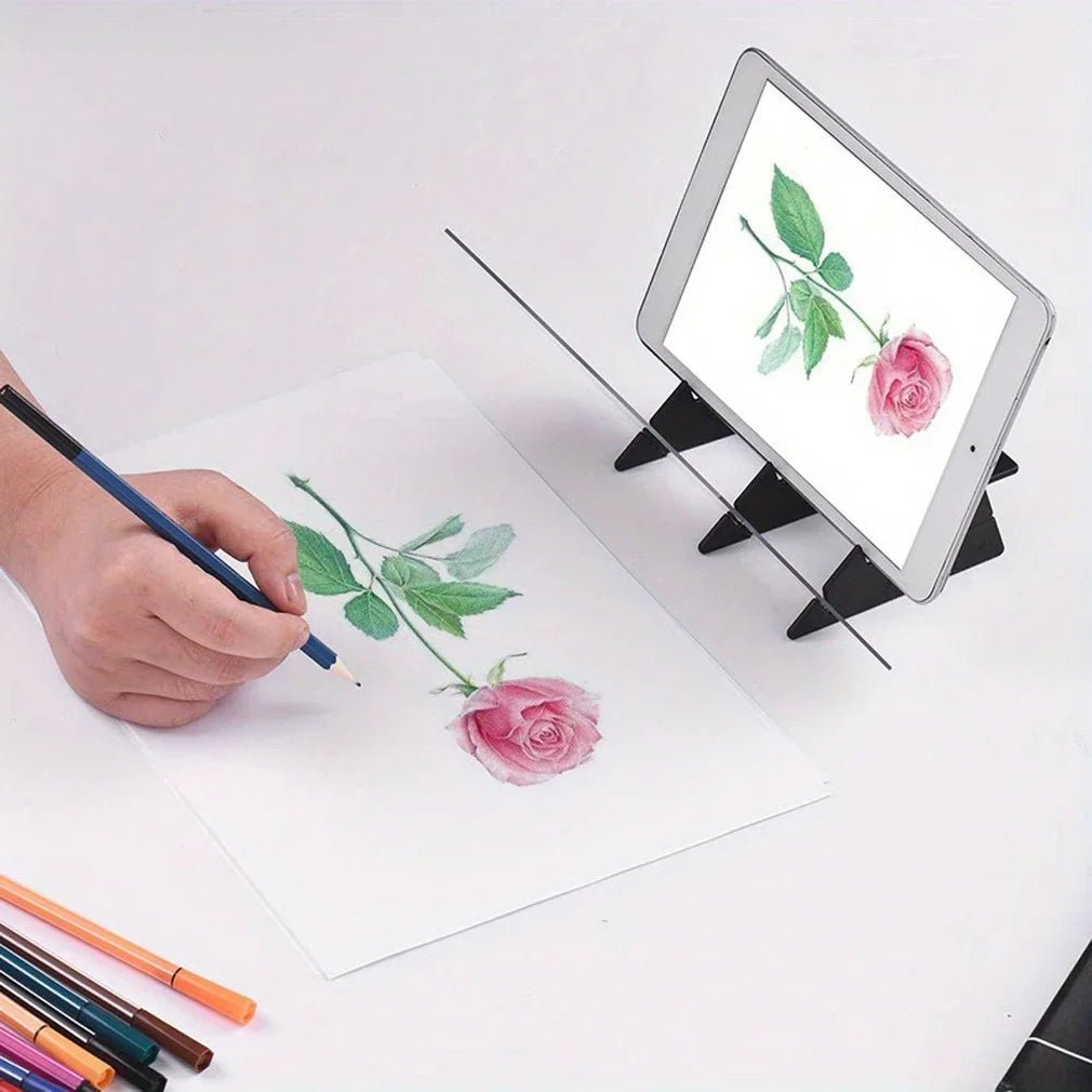“Optical Clear Drawing Board – Portable Tracing & Projection Board for Artists, Kids & Students, Image Tracing & Painting Projector” - RELUX.STORE