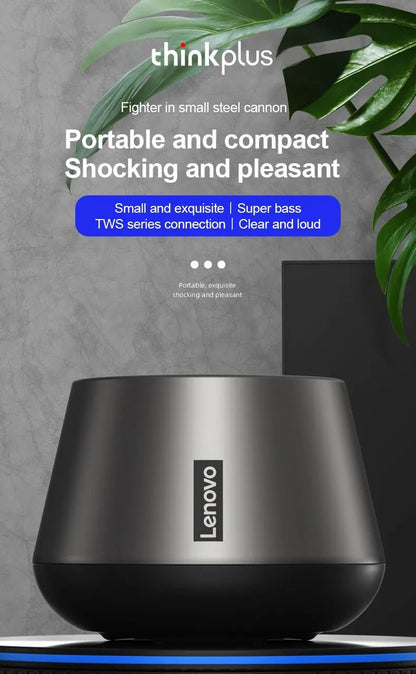 Original Lenovo K3 Pro Bluetooth V5.0 Speaker Big Audio With Deep Bass Sound Outdoor Soundbox Music Portable Camping Loudspeaker - RELUX.STORE