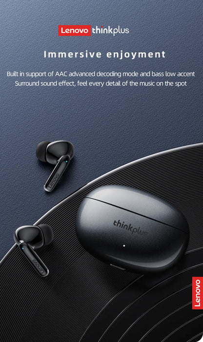 "Original Lenovo XT88 TWS Wireless Earphones – Bluetooth 5.3, Dual MIC Stereo Noise Reduction, Bass HiFi, Touch Control Earbuds" - RELUX.STORE