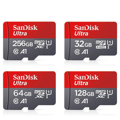 Original SanDisk Micro SD Memory Card 32GB 64GB 128GB 256GB – Class 10 UHS - I TF Flash Card for Smartphone, Camera, Tablet & PC - RELUX.STORE