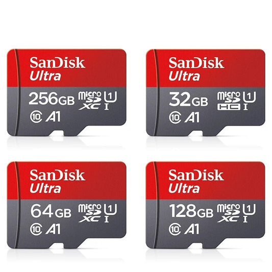 Original SanDisk Micro SD Memory Card 32GB 64GB 128GB 256GB – Class 10 UHS - I TF Flash Card for Smartphone, Camera, Tablet & PC - RELUX.STORE