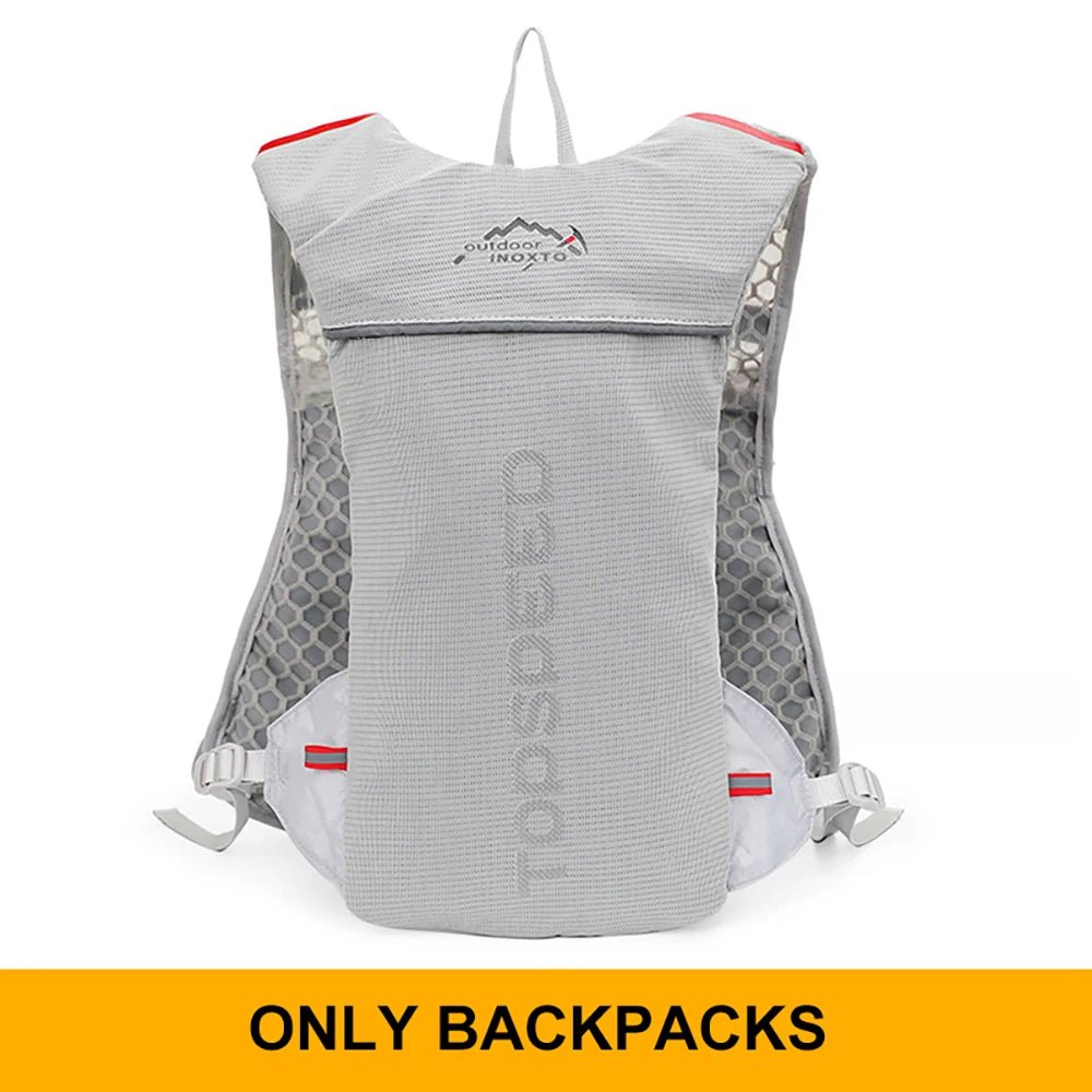 Outdoor 5L Ultralight Hydration Backpack for Men – Trail Running, Jogging, Marathon & Cycling Bag with 500ML Water Bottle - RELUX.STORE