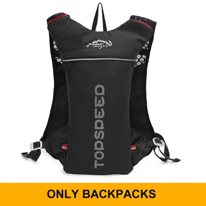 Outdoor 5L Ultralight Hydration Backpack for Men – Trail Running, Jogging, Marathon & Cycling Bag with 500ML Water Bottle - RELUX.STORE