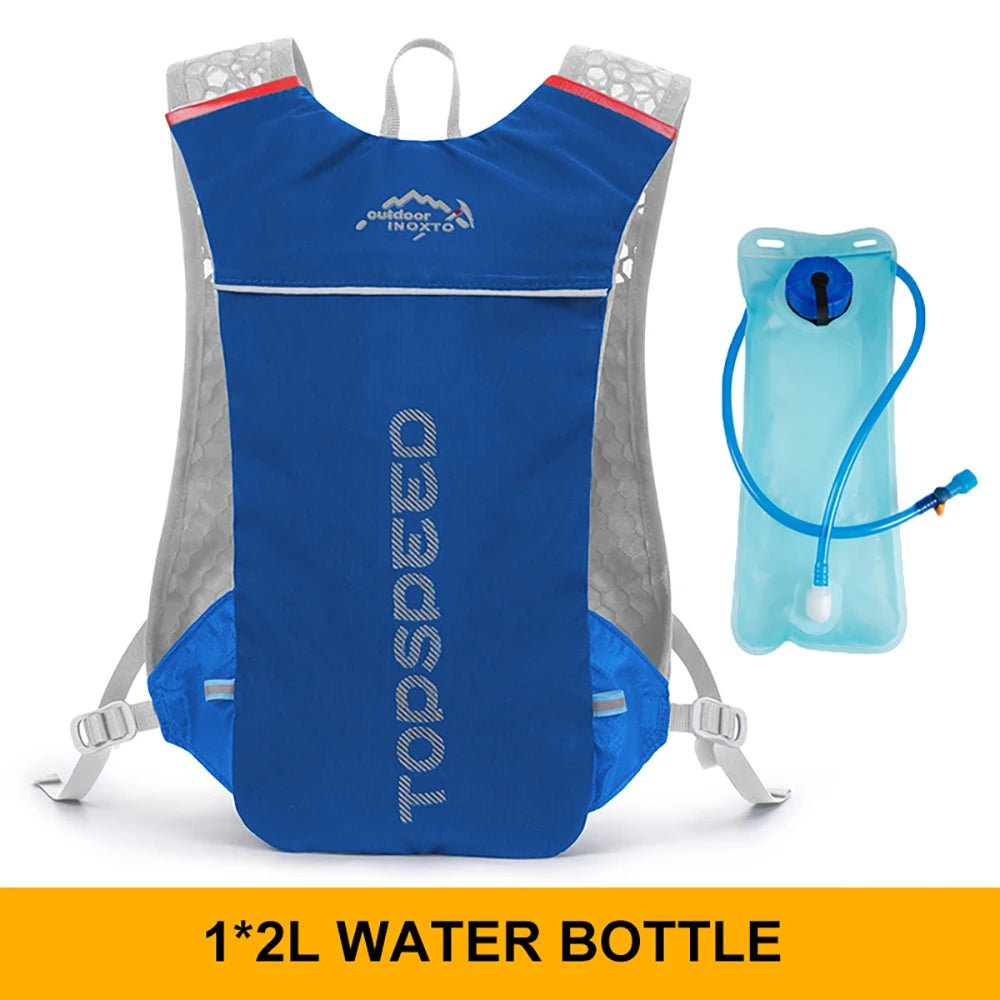 Outdoor 5L Ultralight Hydration Backpack for Men – Trail Running, Jogging, Marathon & Cycling Bag with 500ML Water Bottle - RELUX.STORE