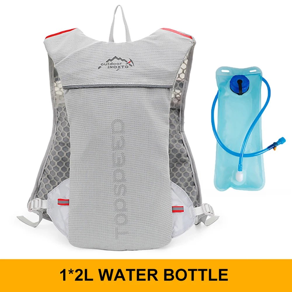 Outdoor 5L Ultralight Hydration Backpack for Men – Trail Running, Jogging, Marathon & Cycling Bag with 500ML Water Bottle - RELUX.STORE