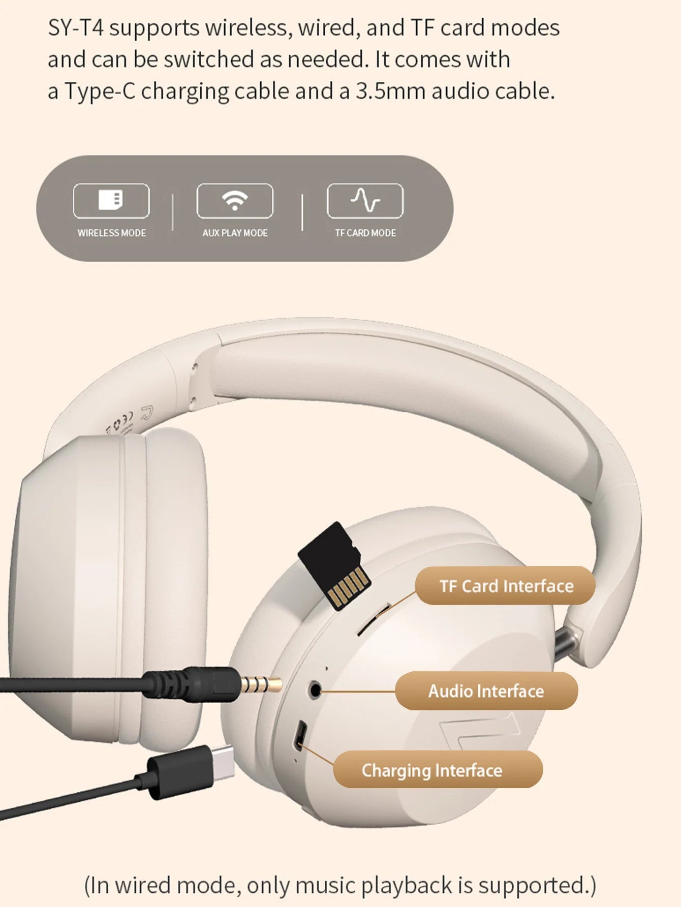 Over - Ear Bluetooth Headphones – Wireless Sports, Gaming & Music Headset with Long Battery Life and HD Calls - RELUX.STORE