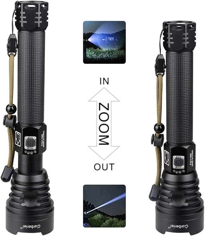 P90 LED Rechargeable Laser Flashlight - RELUX.STORE