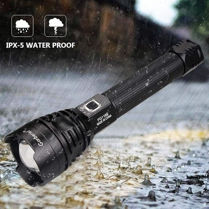 P90 LED Rechargeable Laser Flashlight - RELUX.STORE