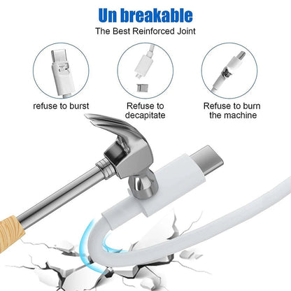 PD 60W USB - C to USB - C Fast Charging & Data Cable – 1M/2M/3M for iPhone 15/15 Pro, Huawei, Samsung, Xiaomi - RELUX.STORE