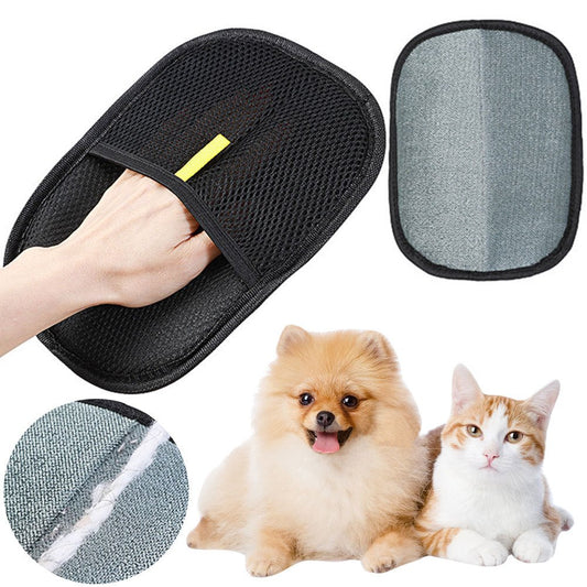 “Pet Hair Remover Gloves – Deshedding Mitt for Dogs, Cats & Rabbits, Effective Grooming for Long, Short & Curly Hair” - RELUX.STORE